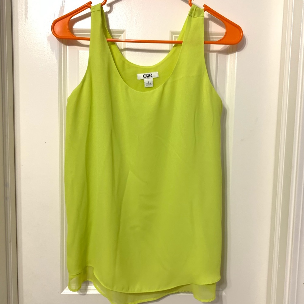 Cato Lime Tank Top